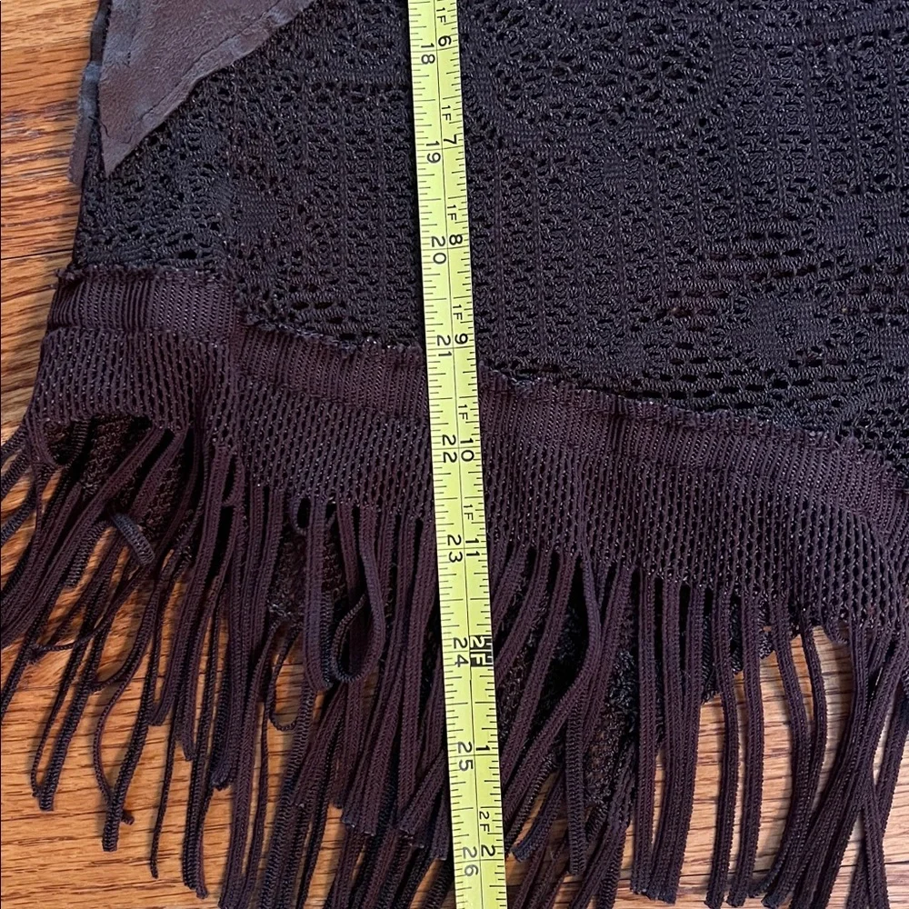 AlbertoMakaliBOHEMIANWesternEUC 2pieceFRINGE,SeudeLeatherLace.HeadTurningS:12/10 - Picture 14 of 16